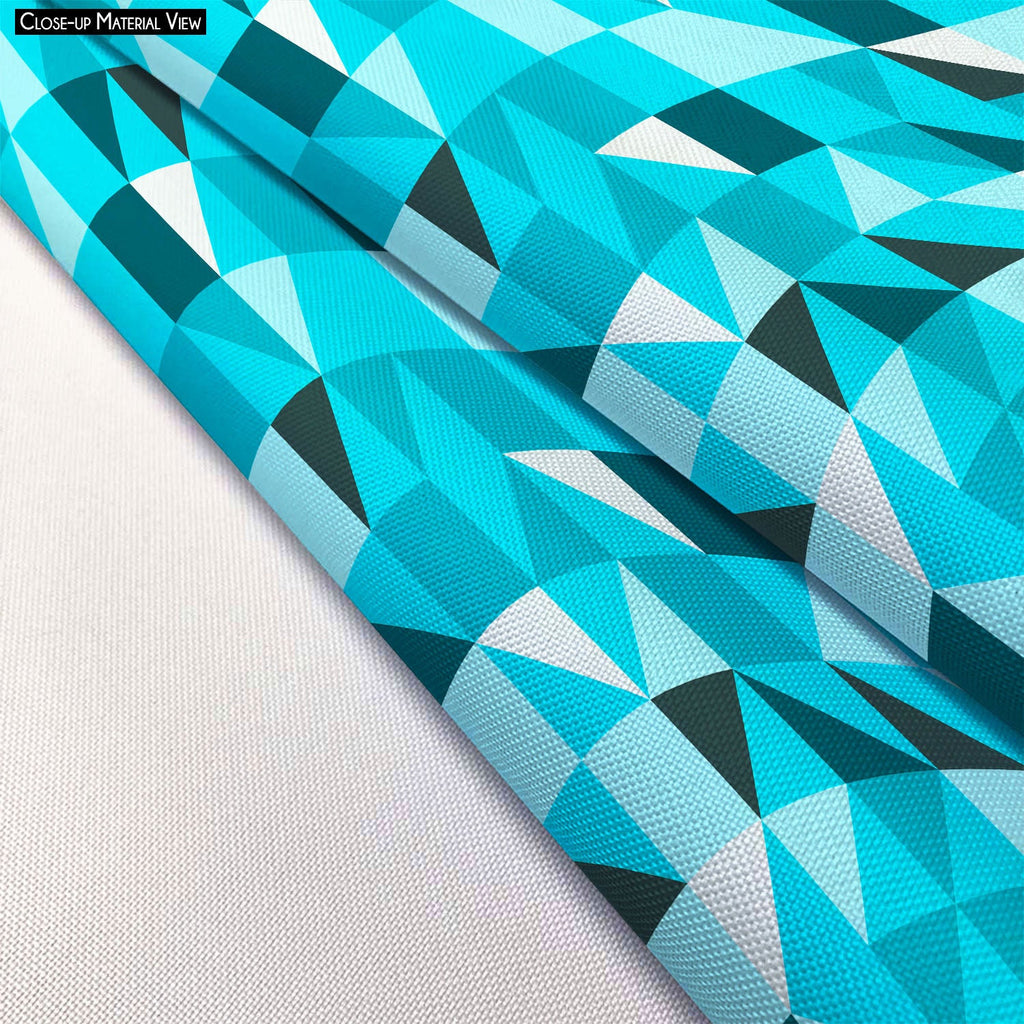 Blue Triangle Table Napkin