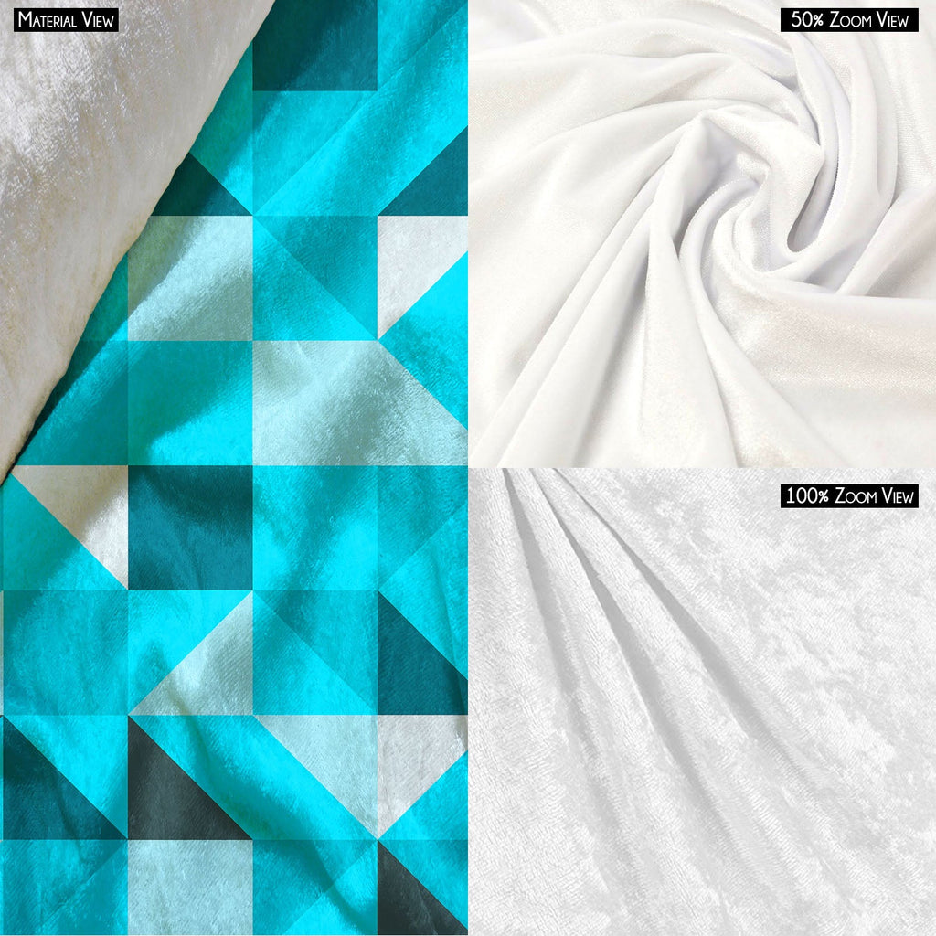 Blue Triangle Table Napkin