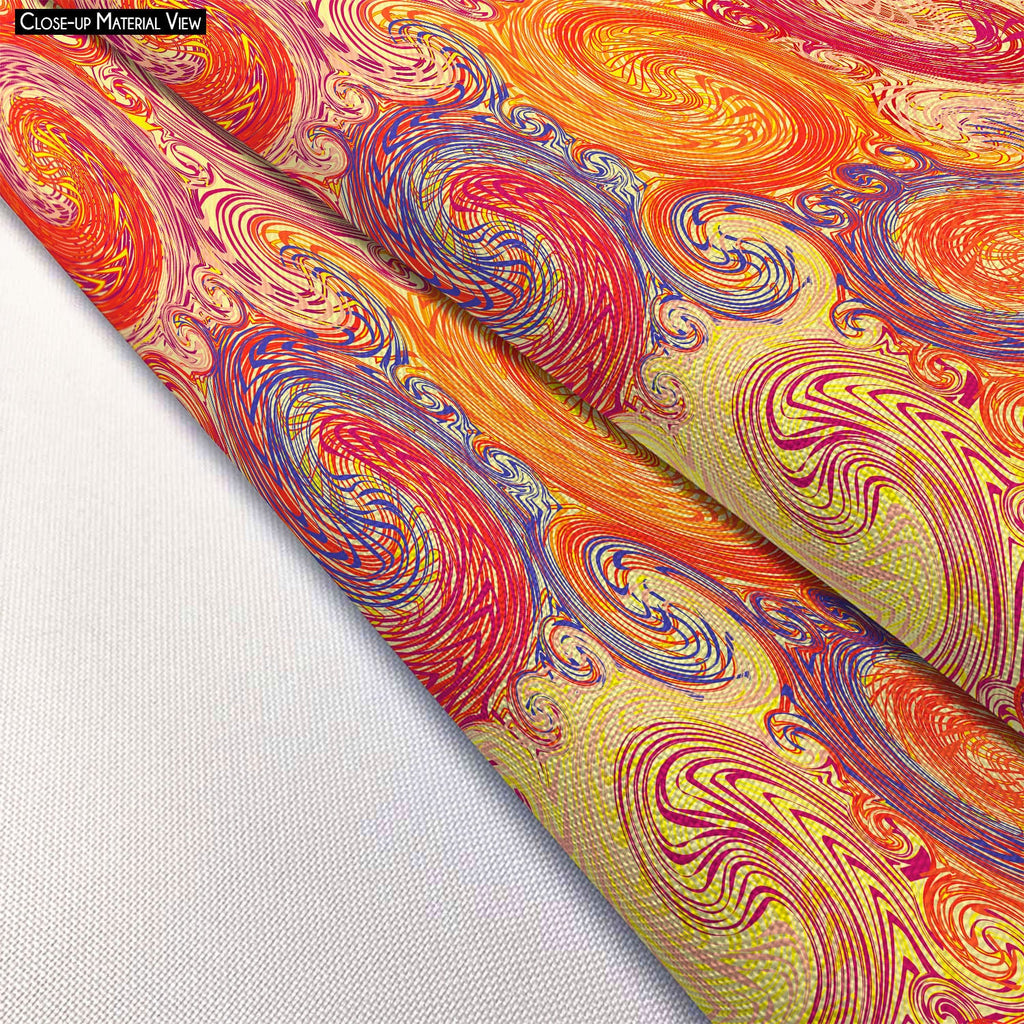 Grunge Swirls Table Napkin