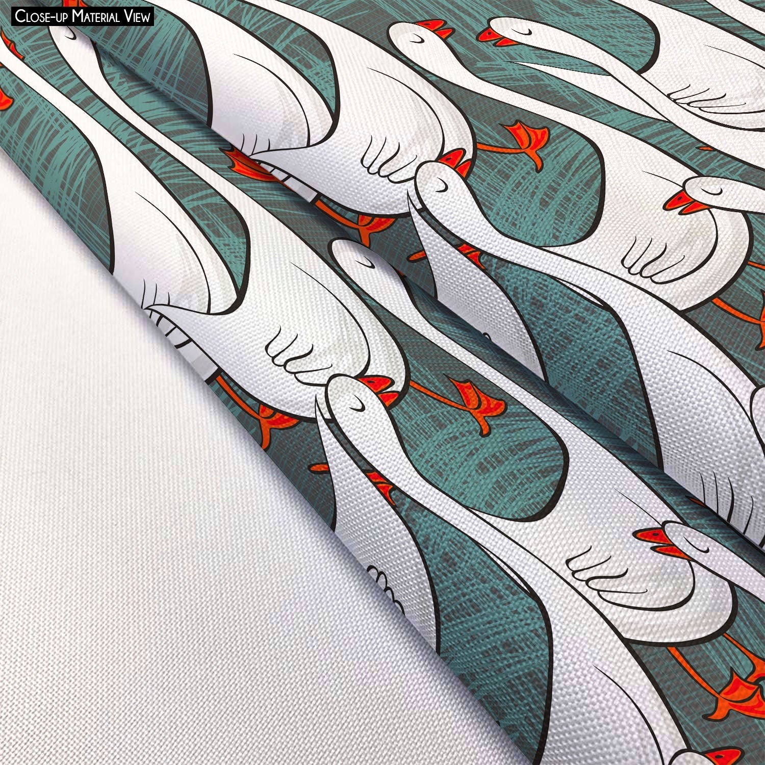 White Gooses Table Napkin