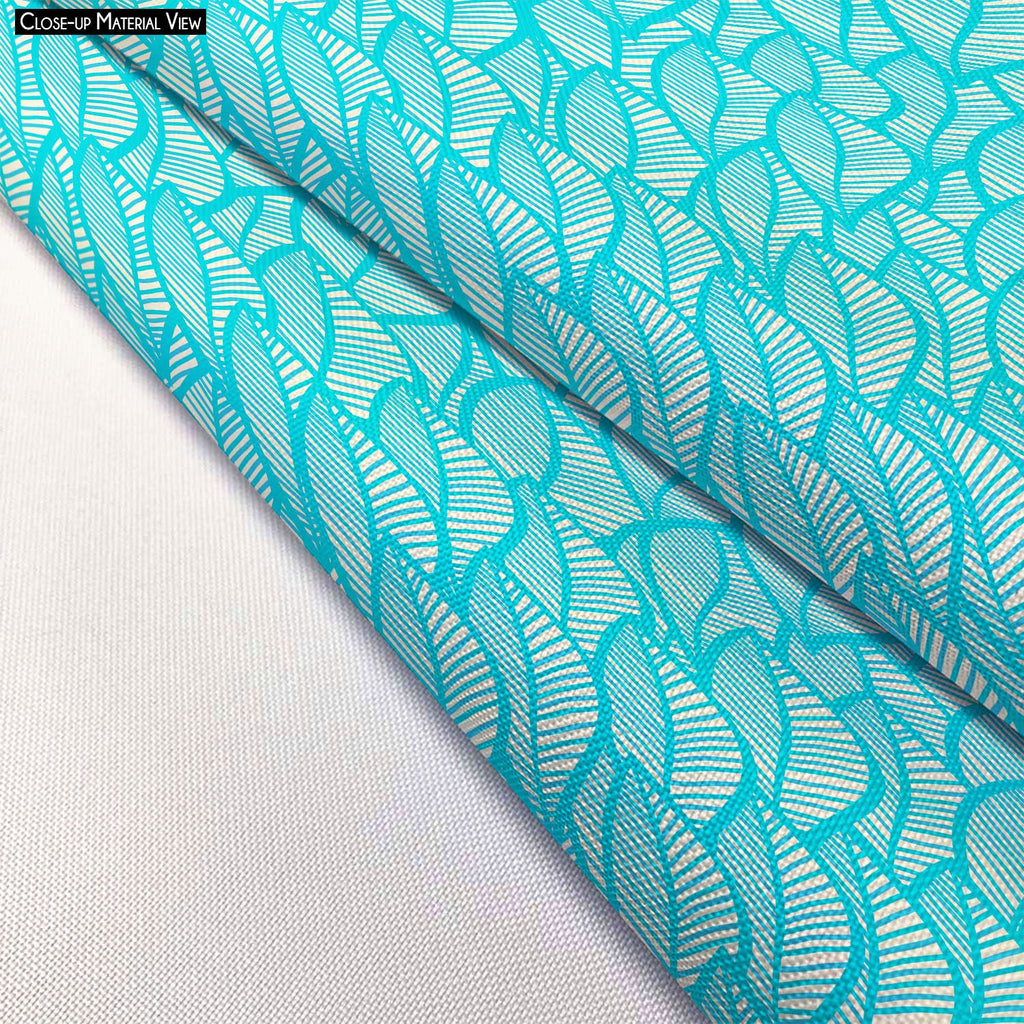 Blue Leaf D1 Table Napkin