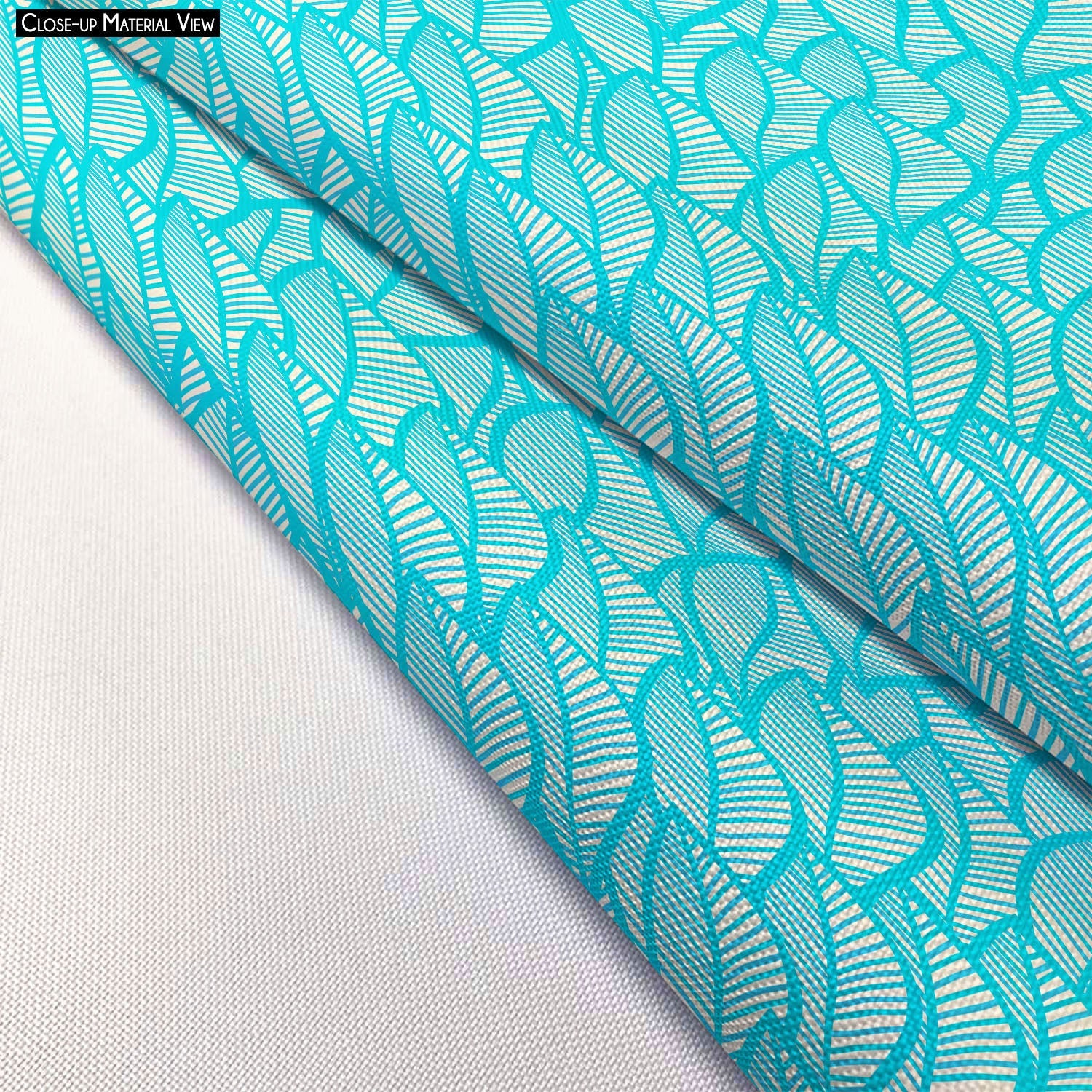 Blue Leaf D1 Table Napkin
