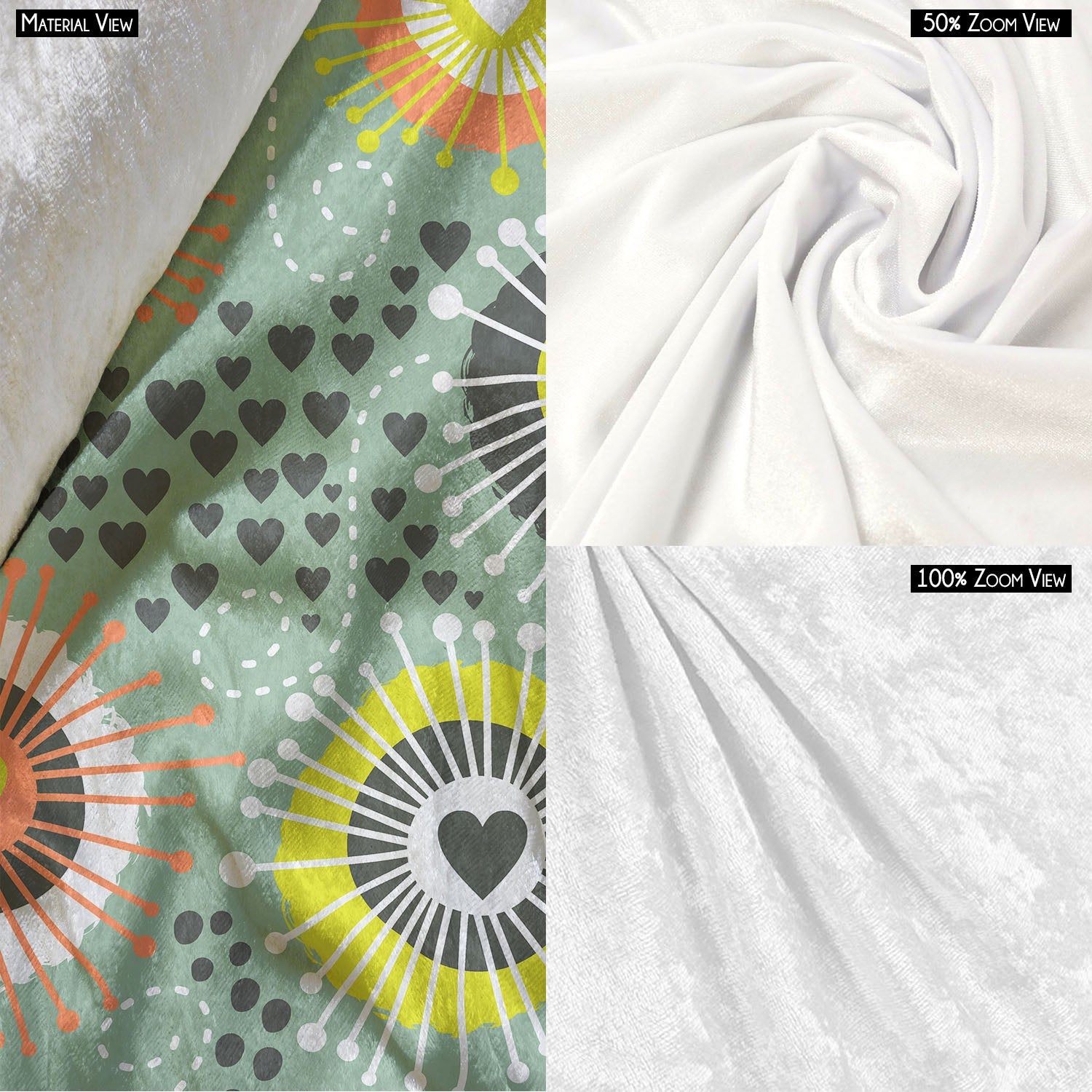 Psychedelic Art D2 Table Napkin