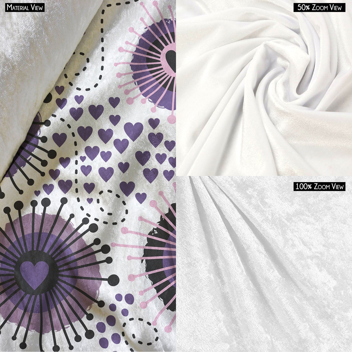 Circle & Hearts Table Napkin