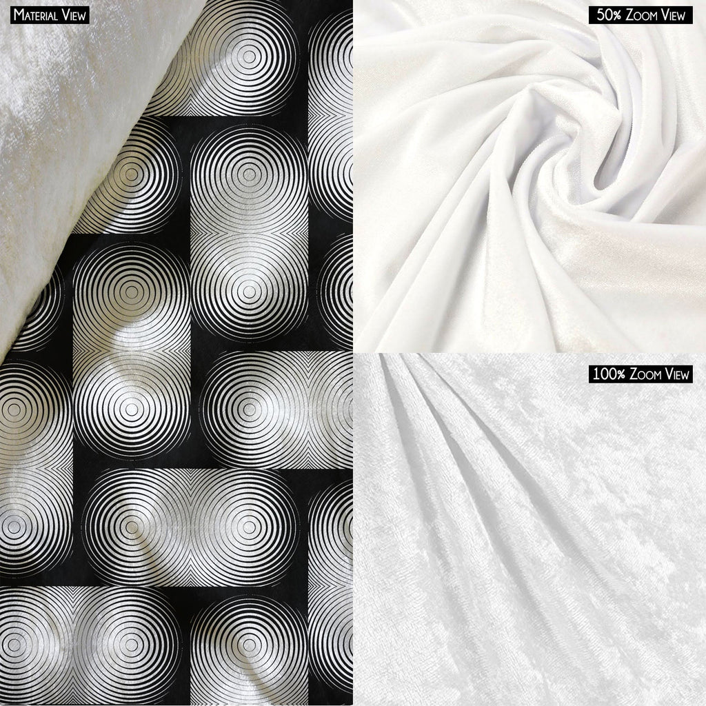 Monochrome Geometric D2 Cushion Cover Throw Pillow