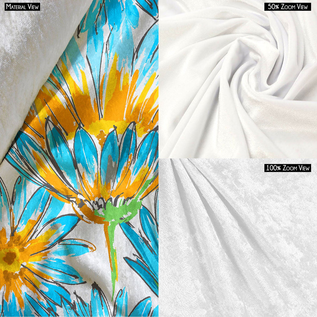 Budding Flowers D2 Cushion Cover Throw Pillow