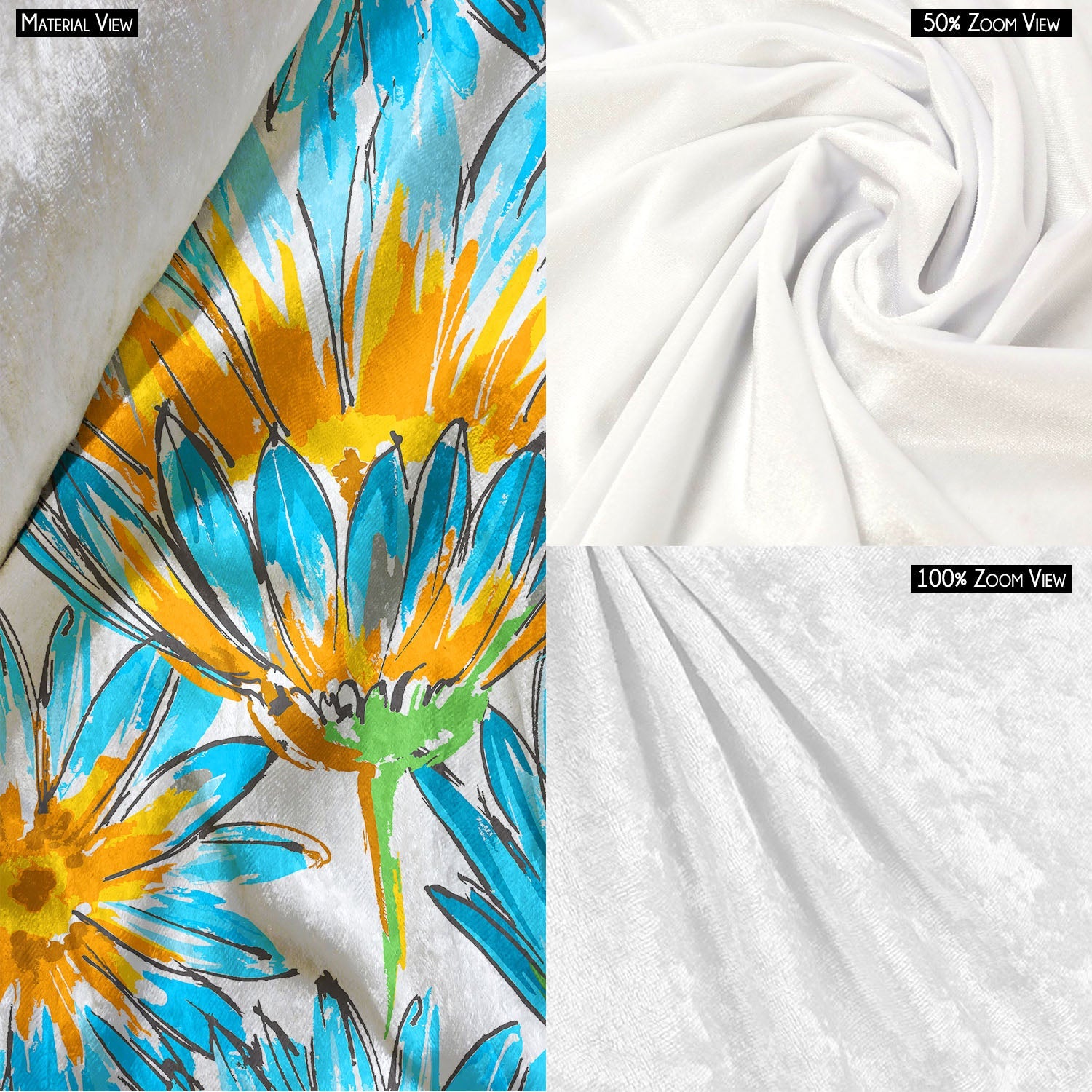 Budding Flowers D2 Cushion Cover Throw Pillow