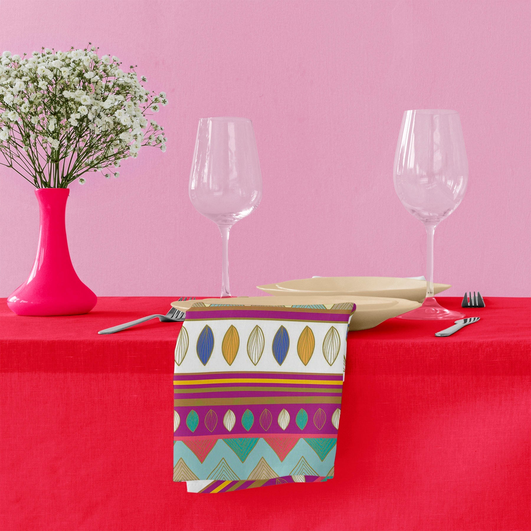 Tribal Art D2 Table Napkin