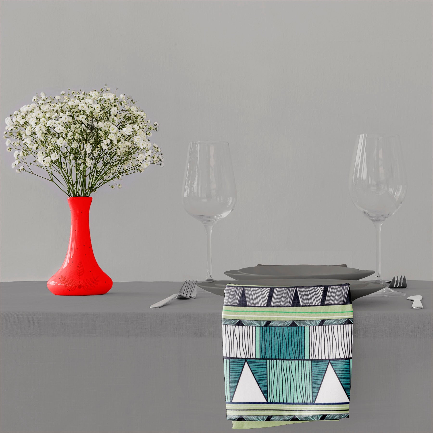 Tribal Art D4 Table Napkin