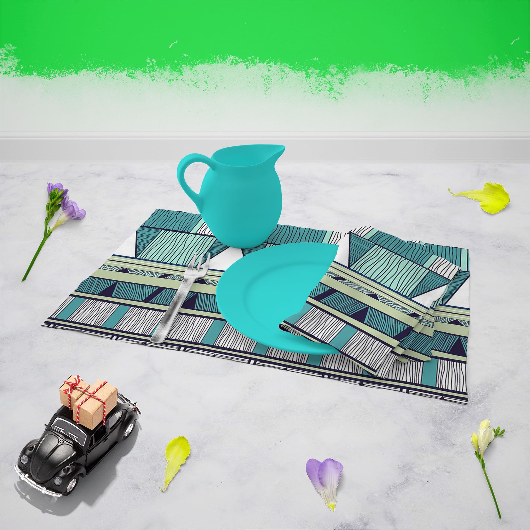 Tribal Art D4 Table Napkin
