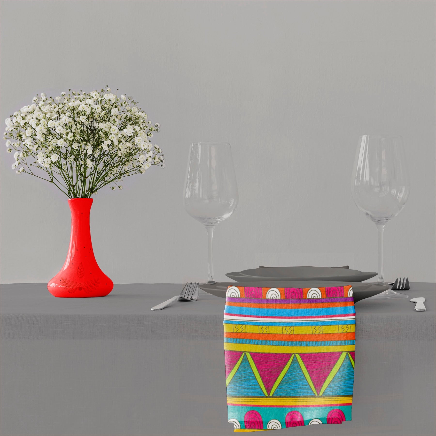 Tribal Art D5 Table Napkin