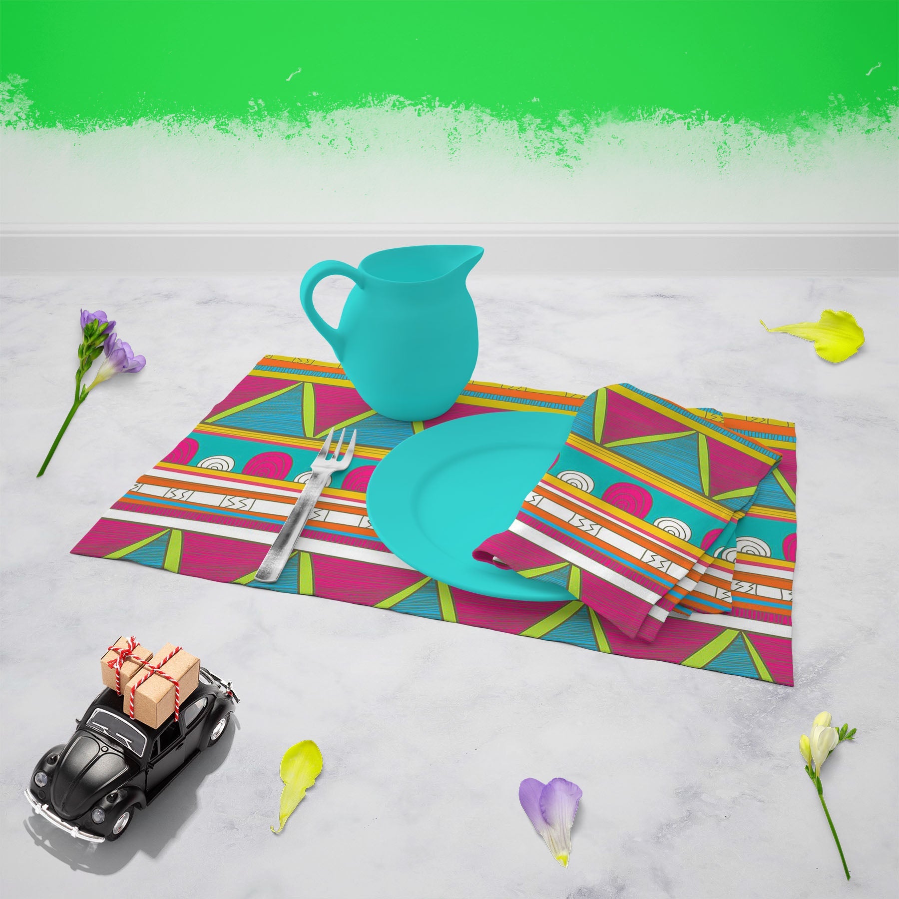 Tribal Art D5 Table Napkin