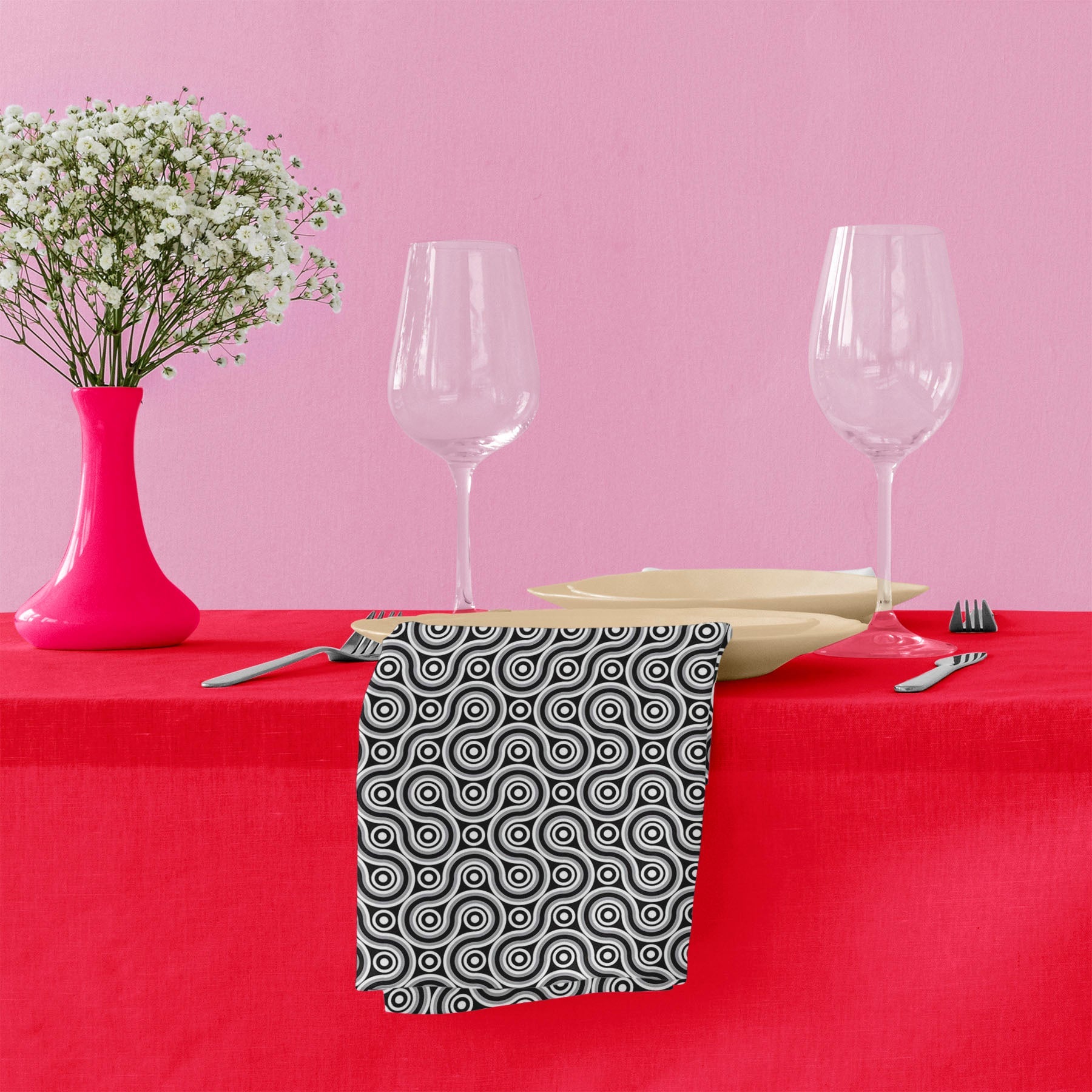 Infinite Line Table Napkin