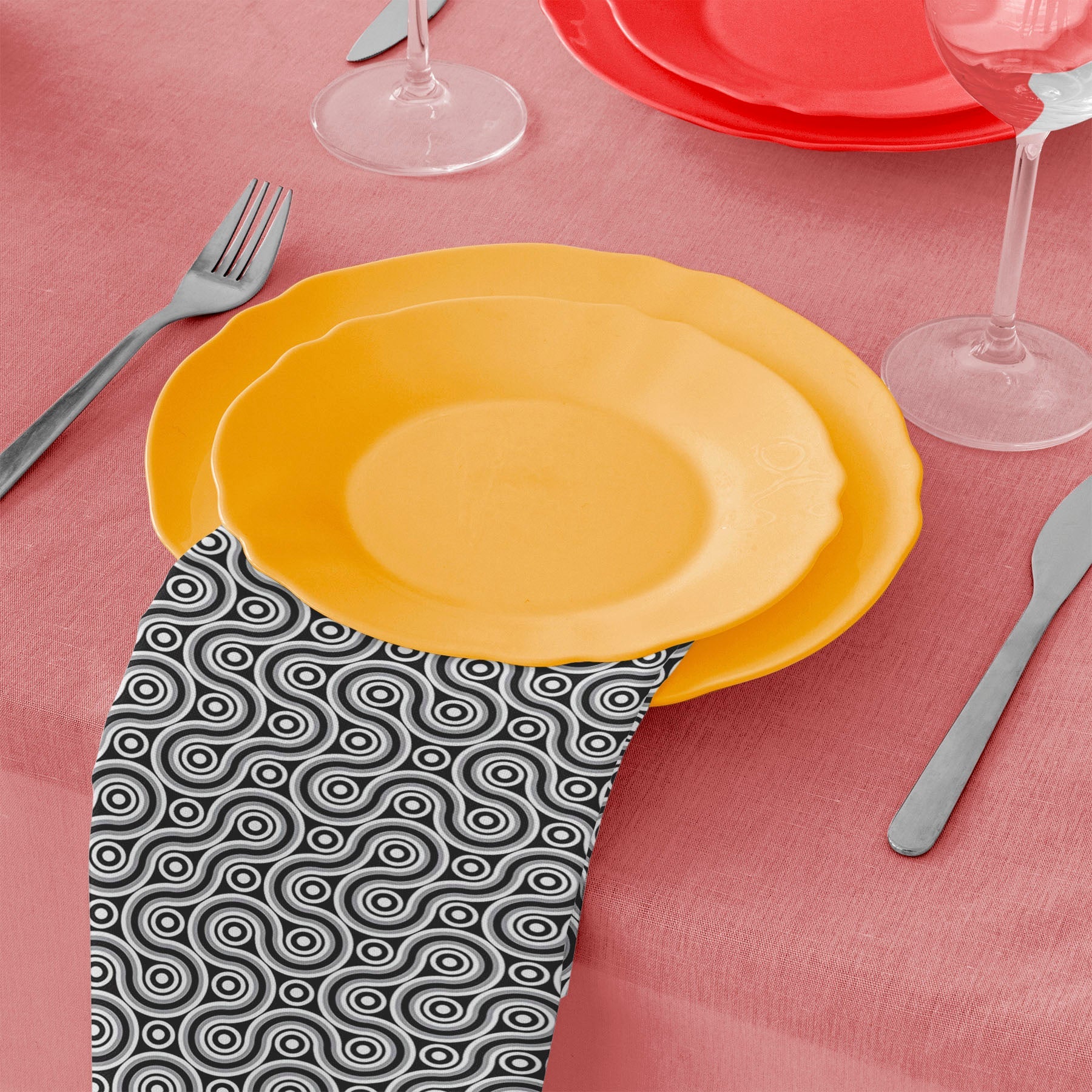 Infinite Line Table Napkin