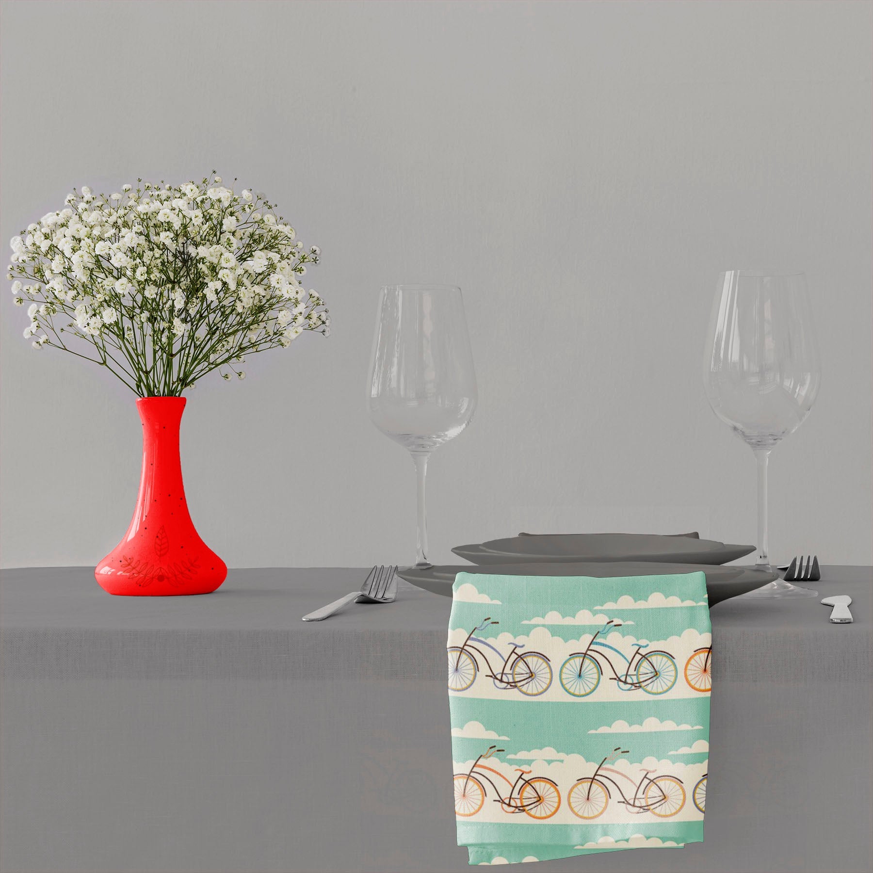 Retro Design Table Napkin