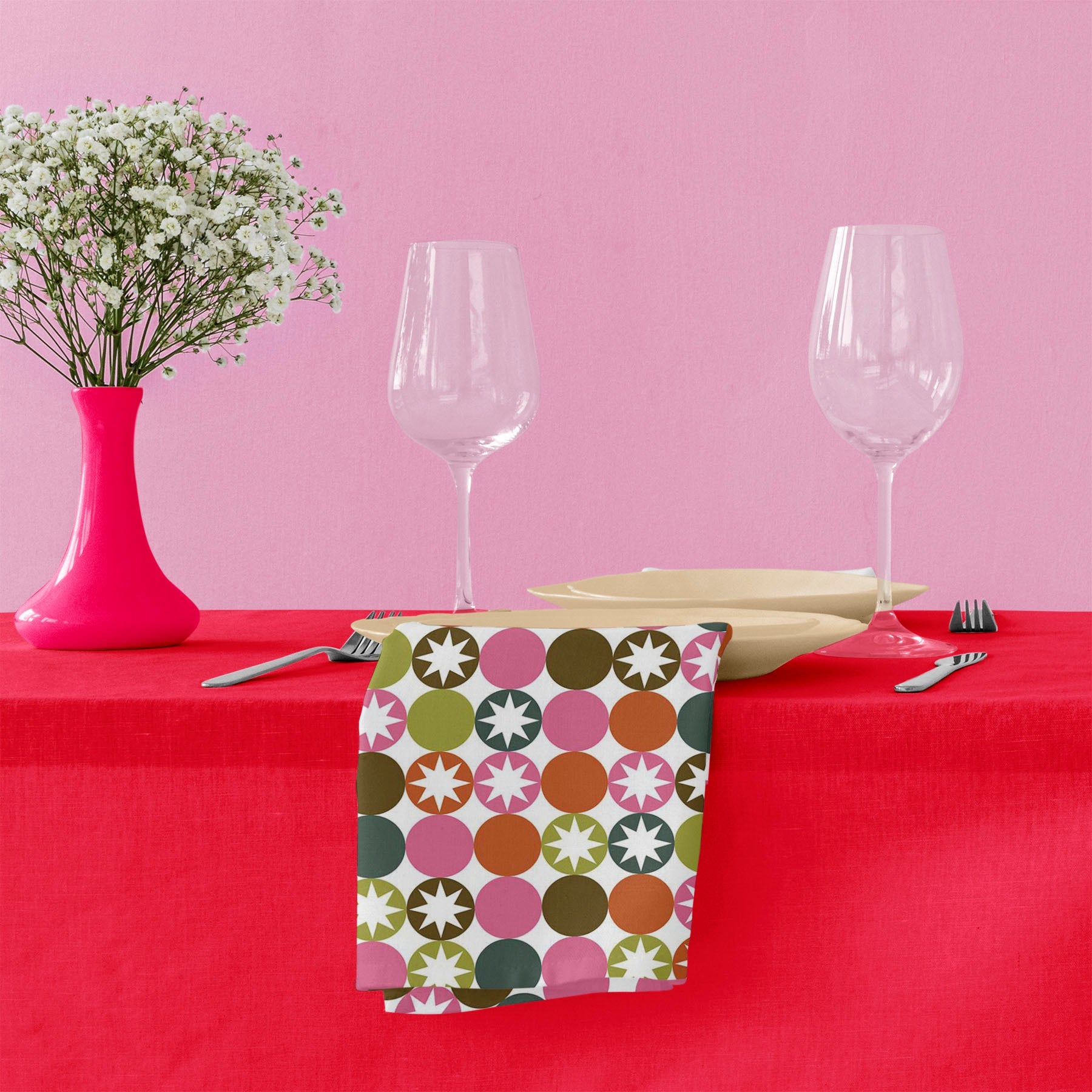 Stars & Circles Table Napkin