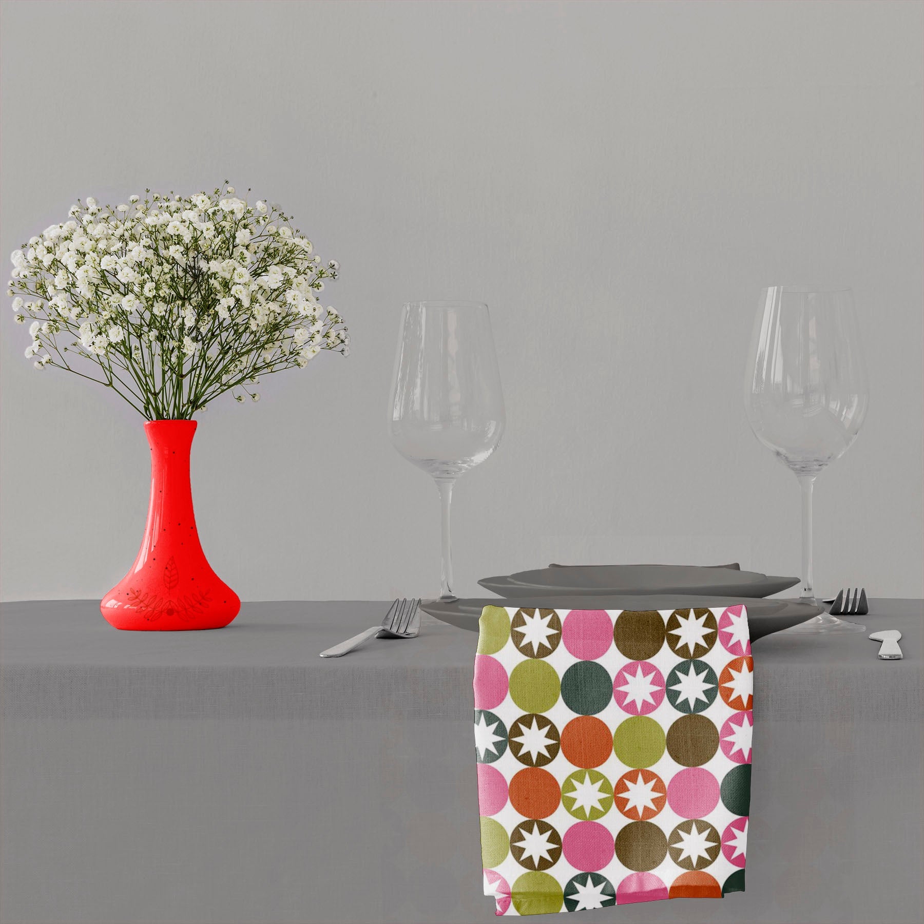 Stars & Circles Table Napkin