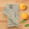 Blue Leaf D2 Table Napkin