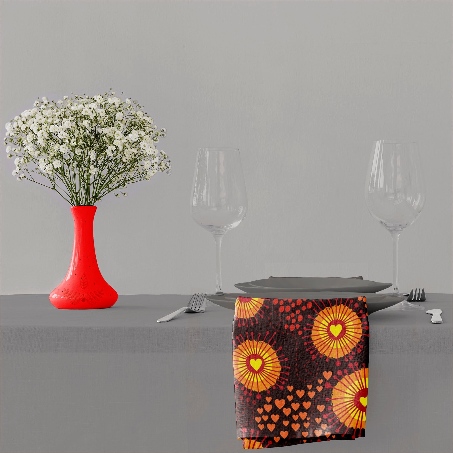 Psychedelic Art D1 Table Napkin