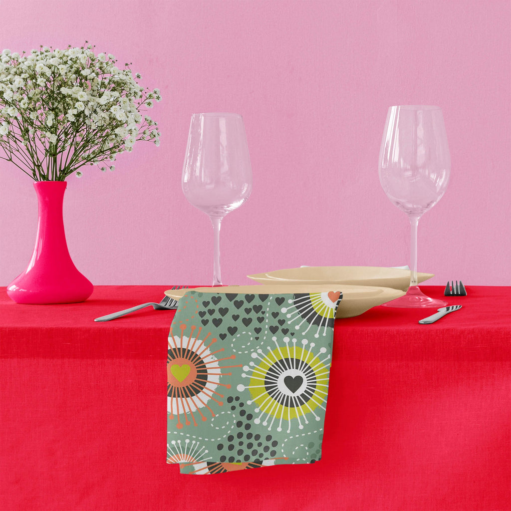 Psychedelic Art D2 Table Napkin