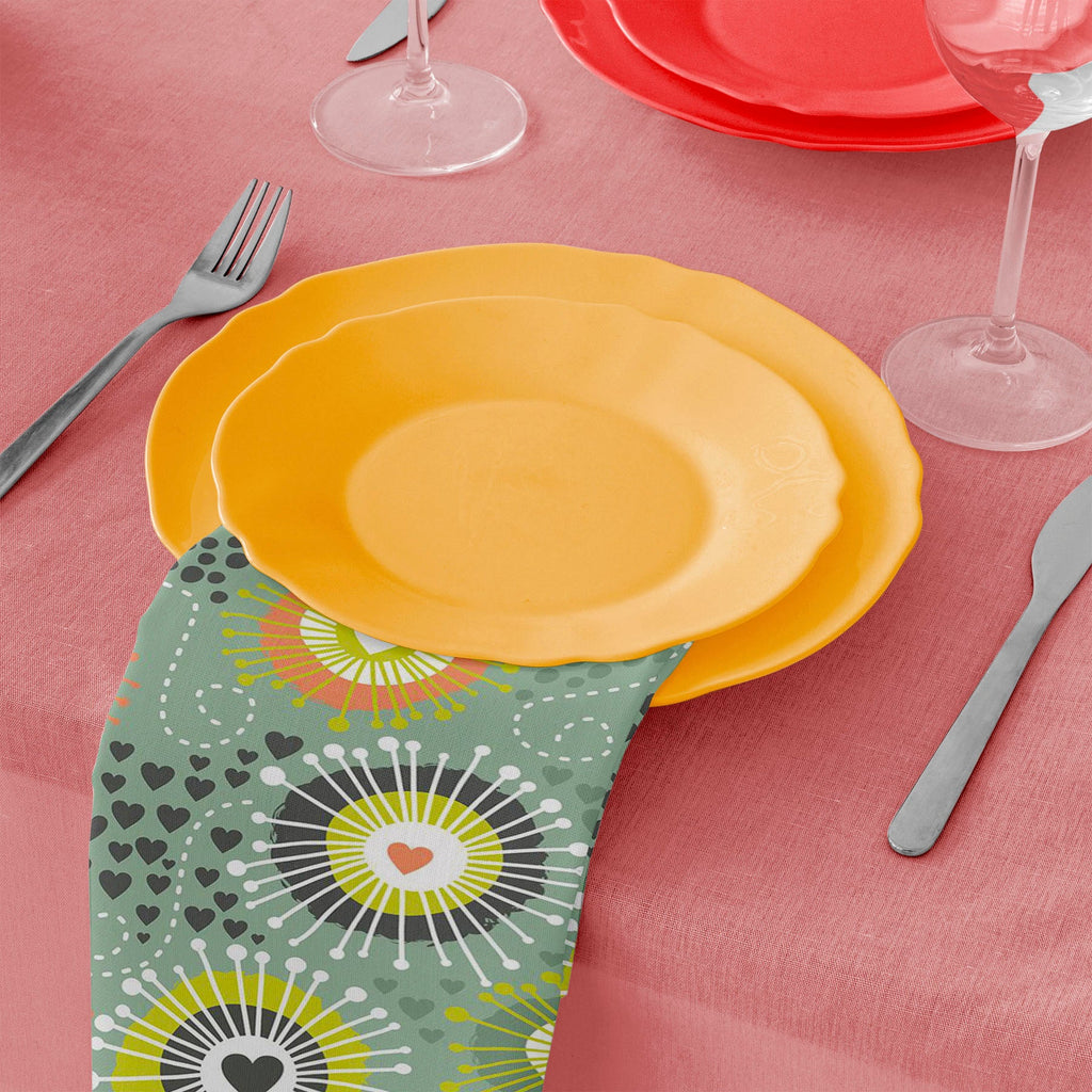 Psychedelic Art D2 Table Napkin