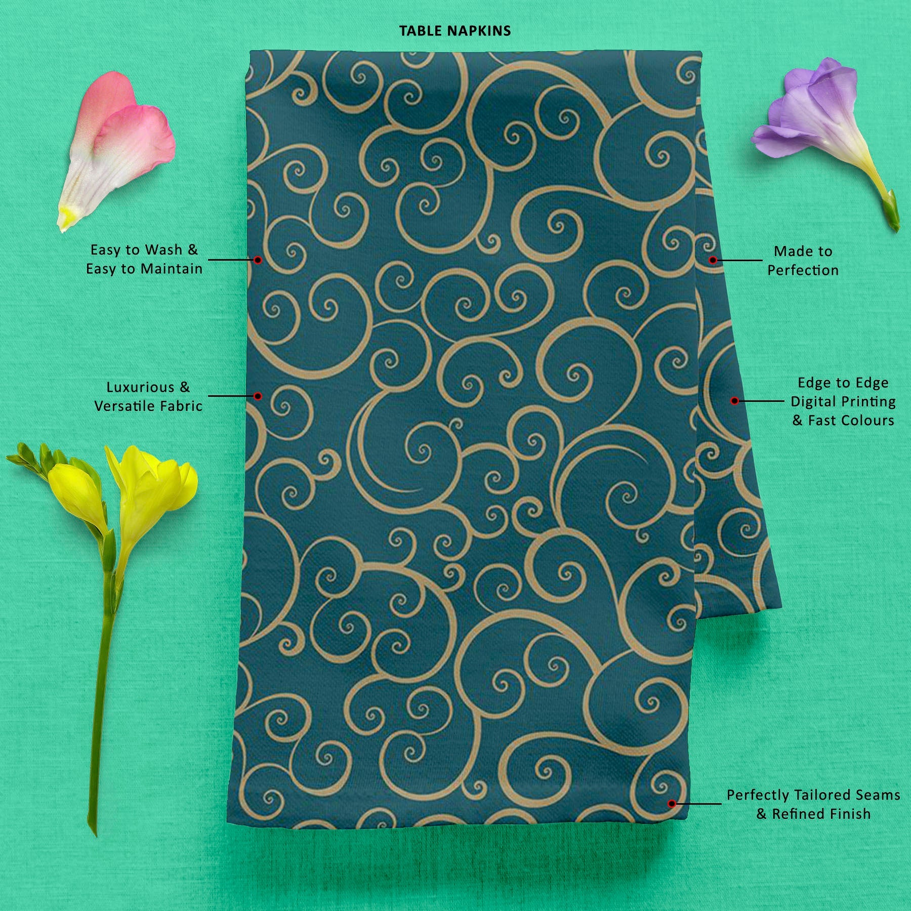 Spiral D2 Table Napkin