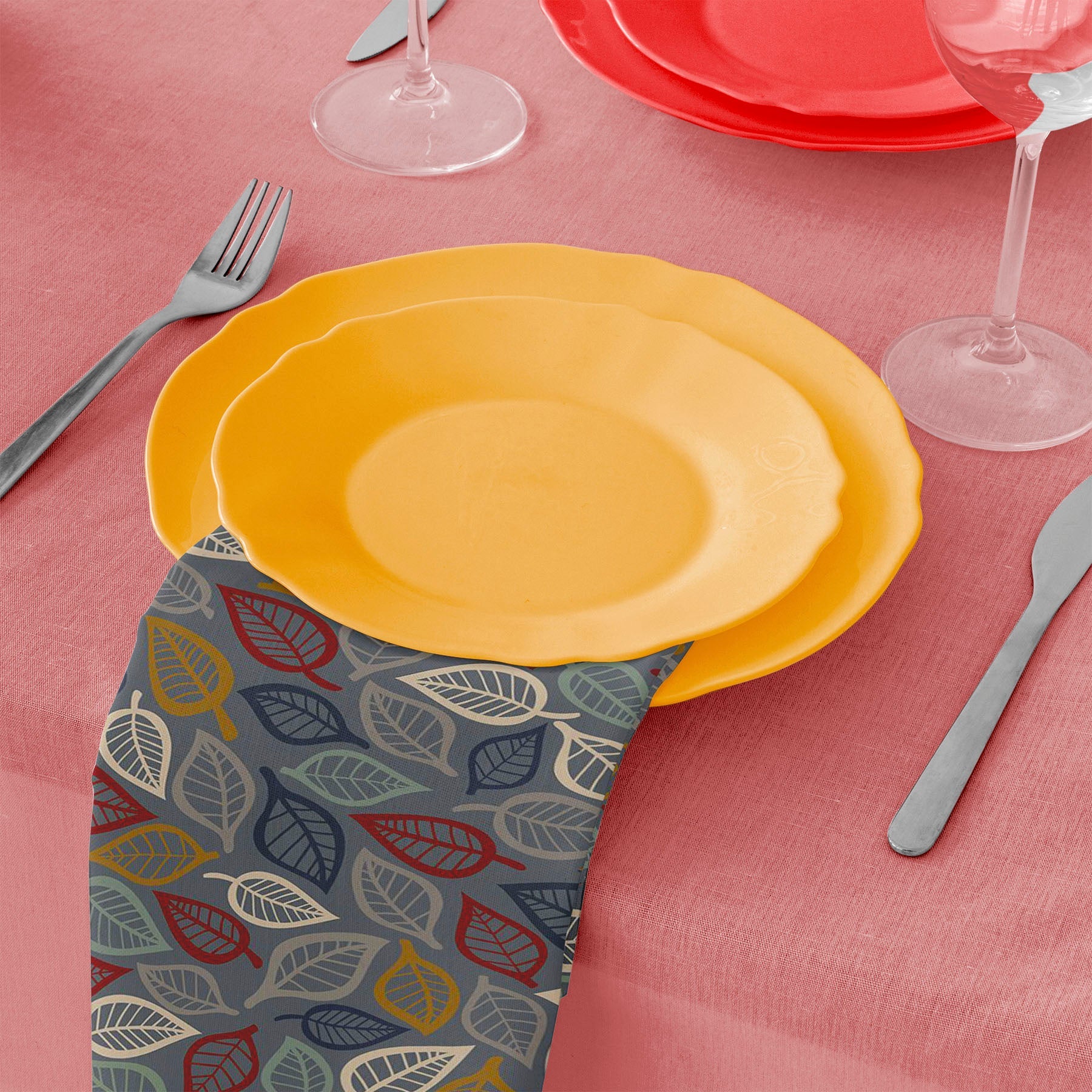 Summer Leaves Table Napkin