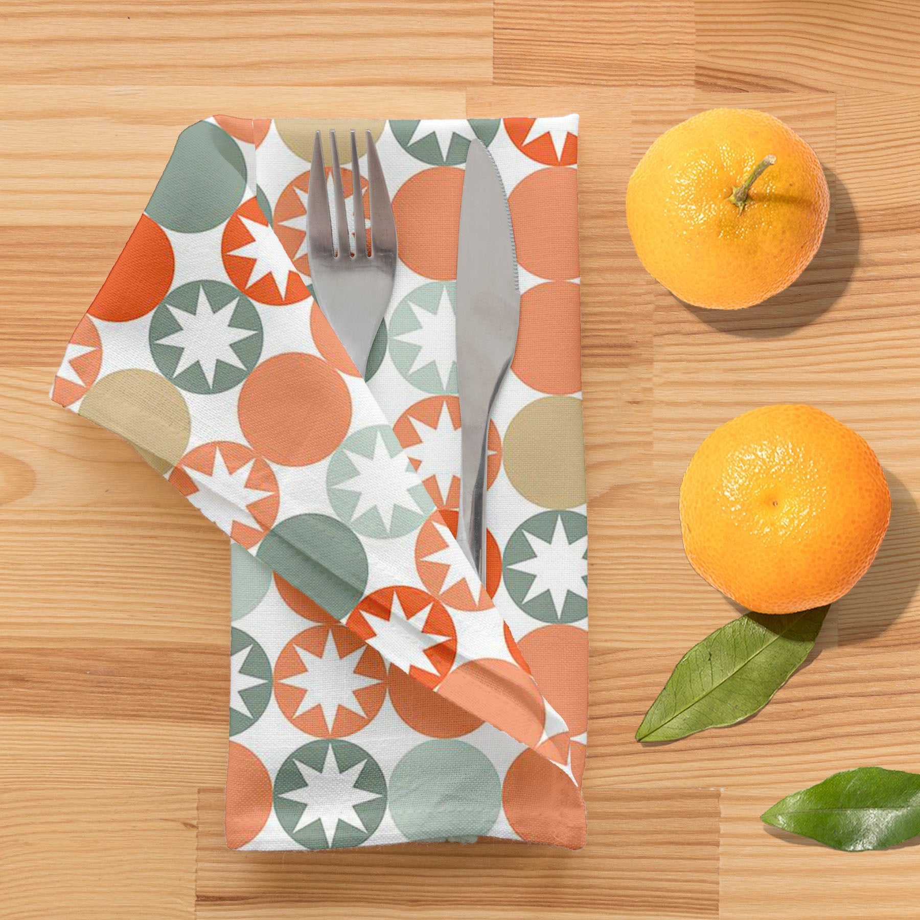 Circles & Stars Table Napkin