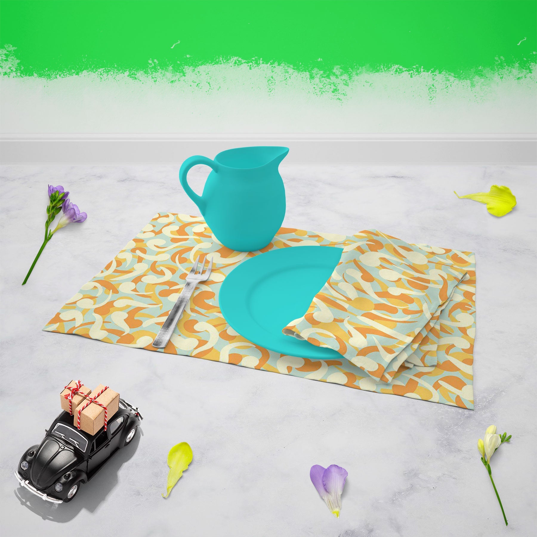 Curly Elements Table Napkin