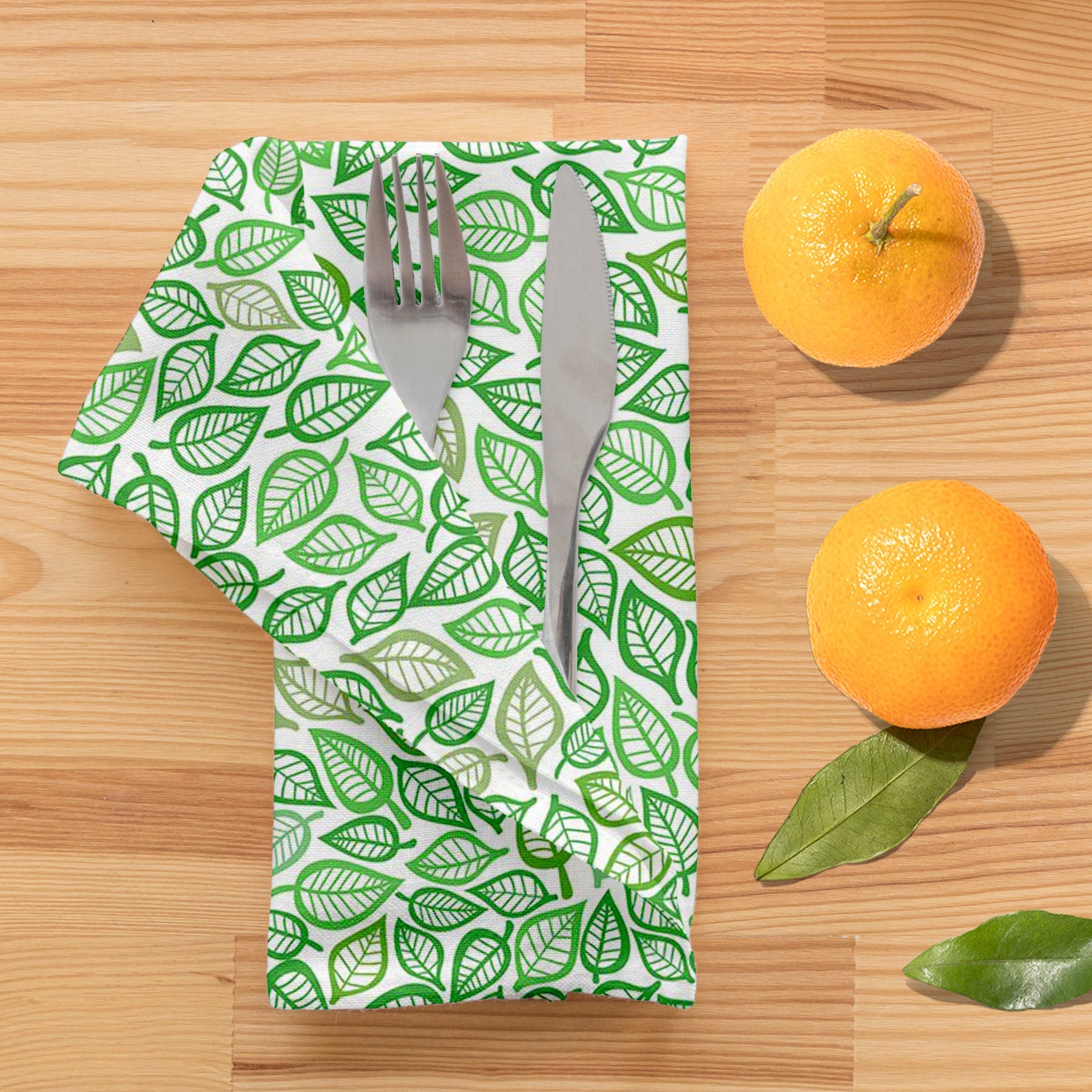 Artistic Leaf Table Napkin
