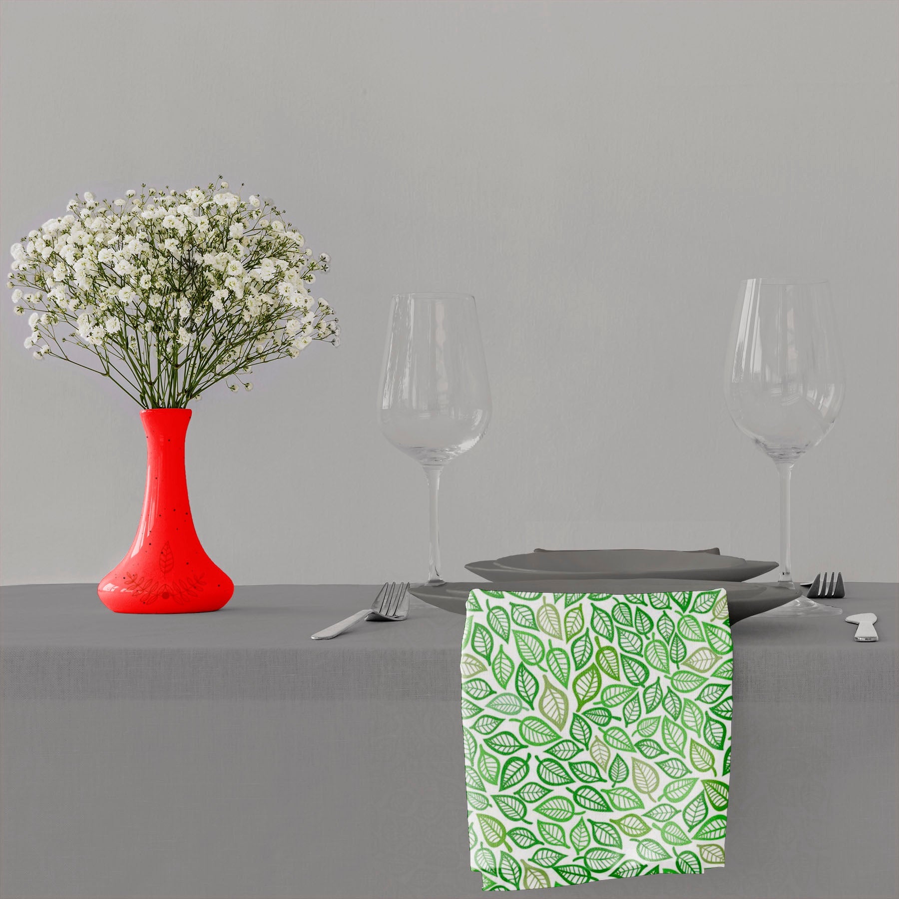Artistic Leaf Table Napkin