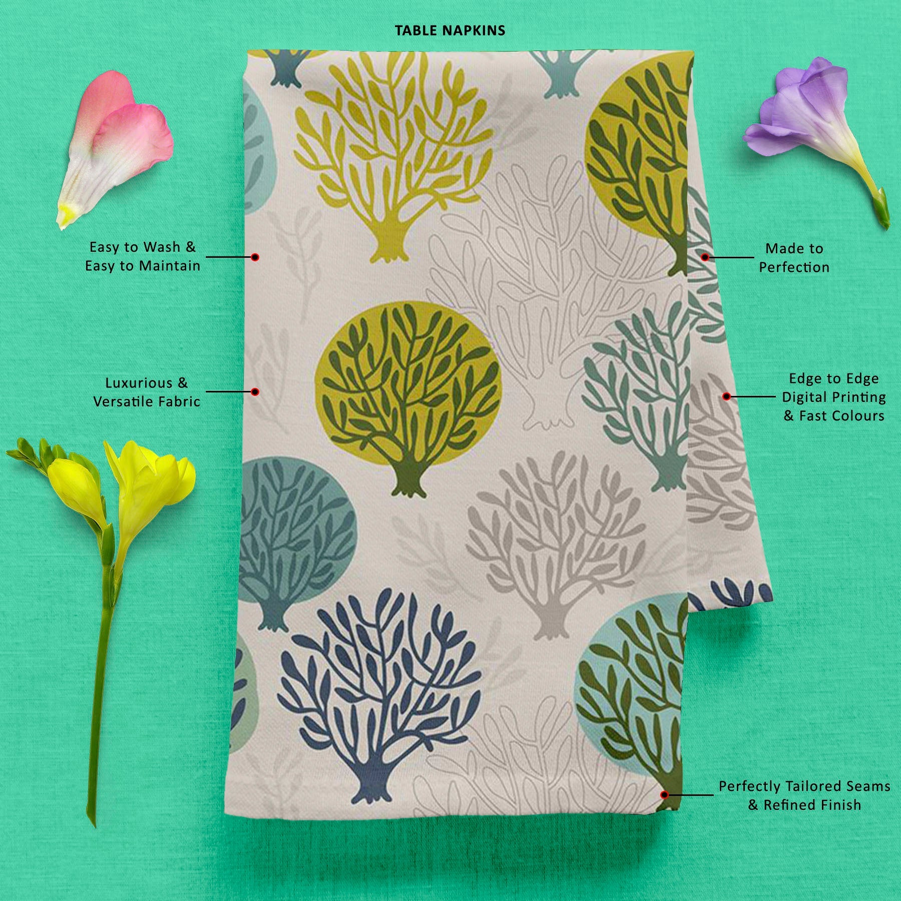Autumn Leaf D3 Table Napkin