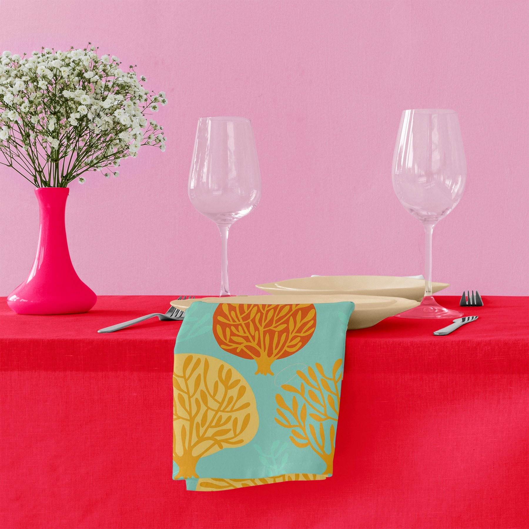 Leaf Art D3 Table Napkin