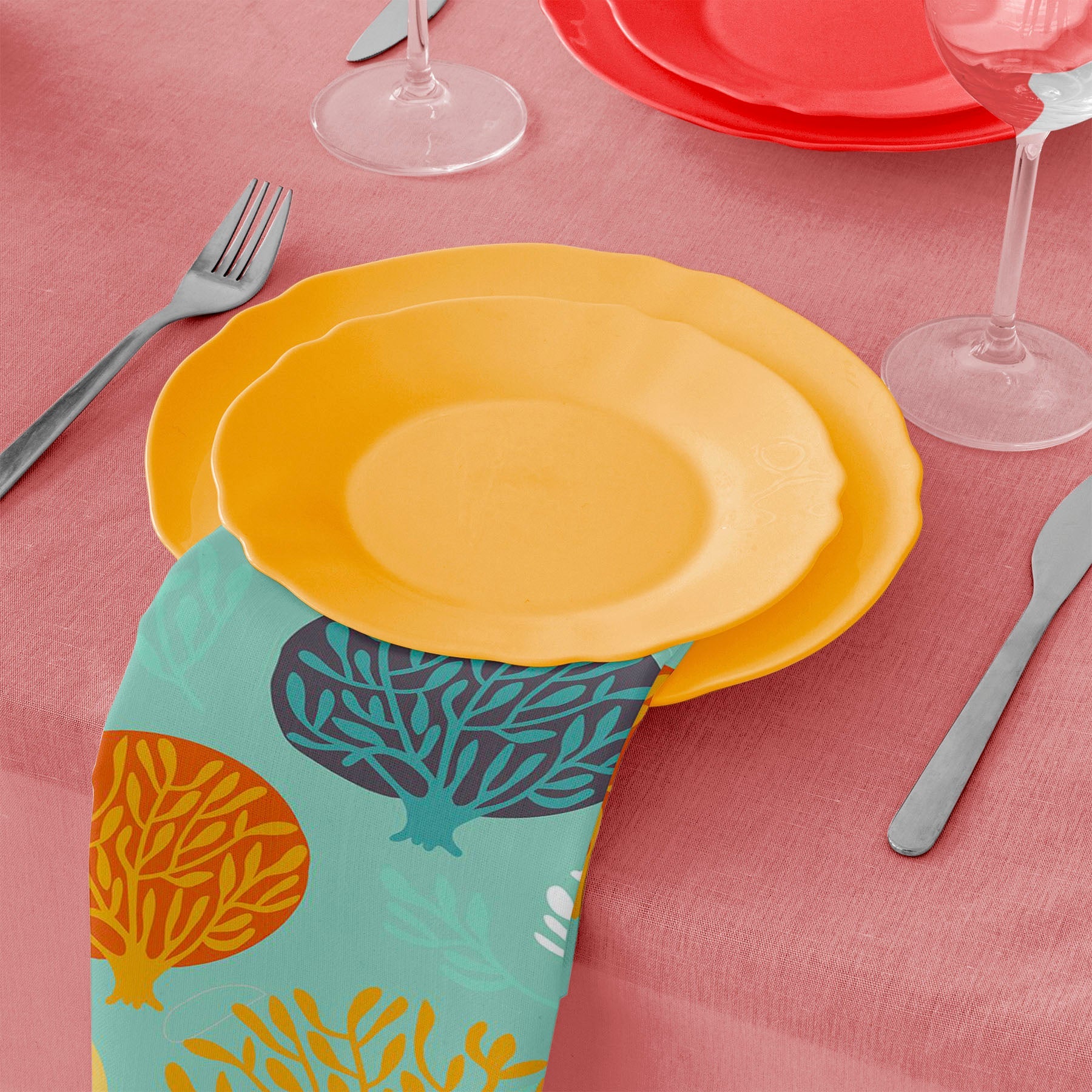 Leaf Art D3 Table Napkin