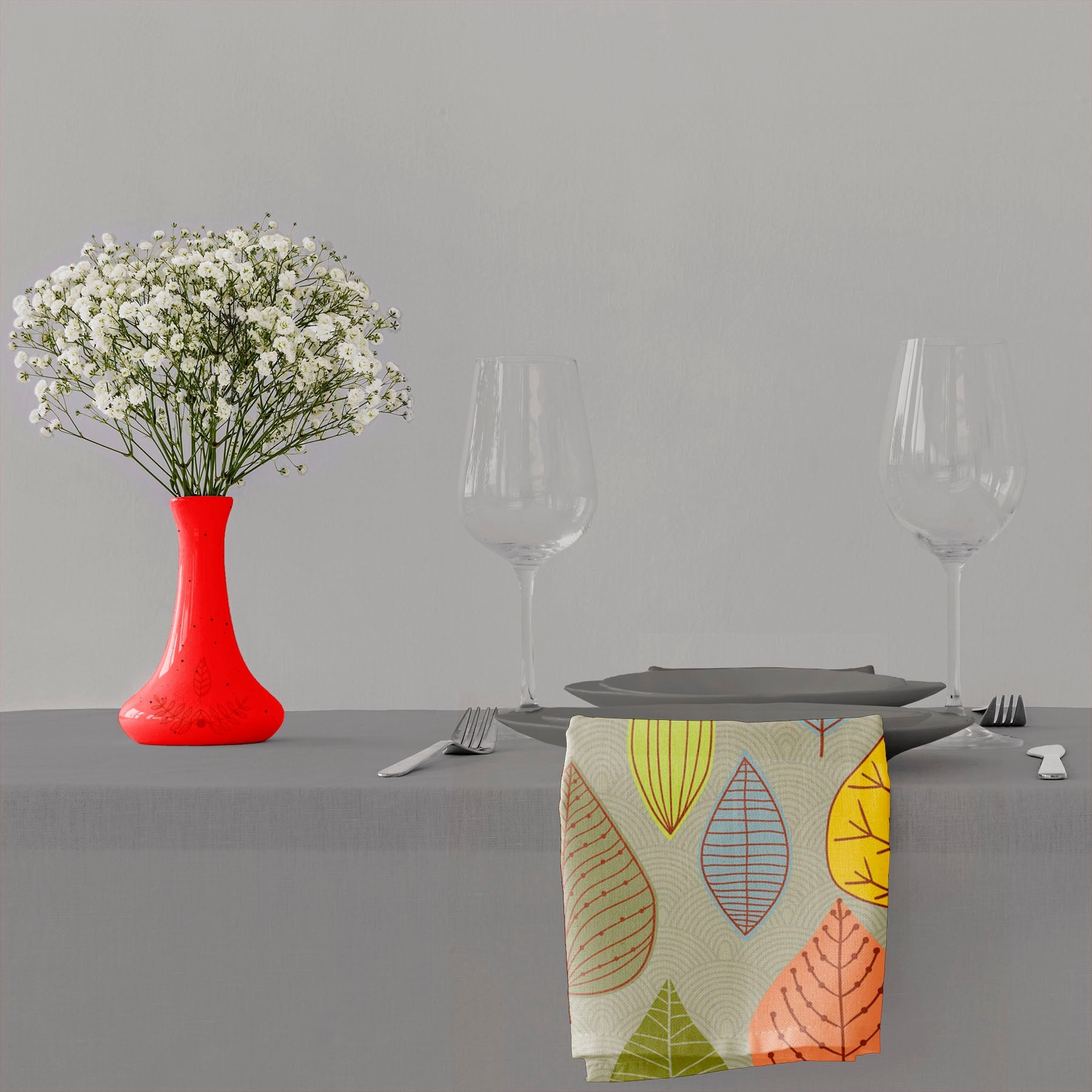 Leaf Art D4 Table Napkin