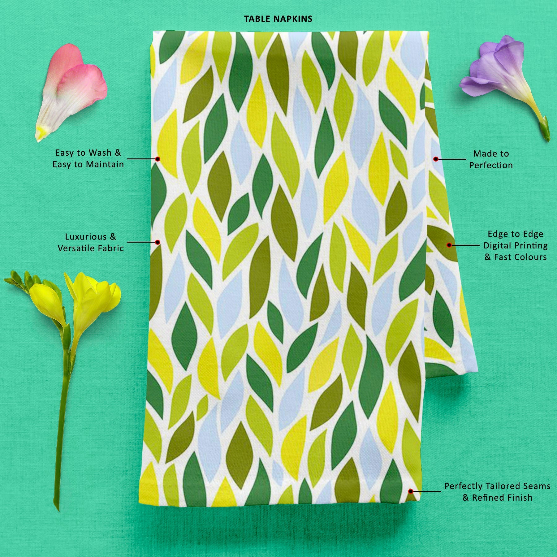 Leaf Art D6 Table Napkin