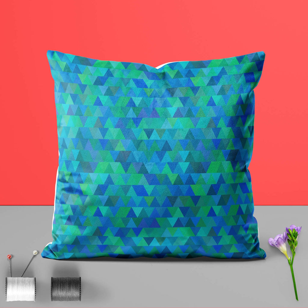 Creative Triangles D1 Cushion Cover Throw Pillow