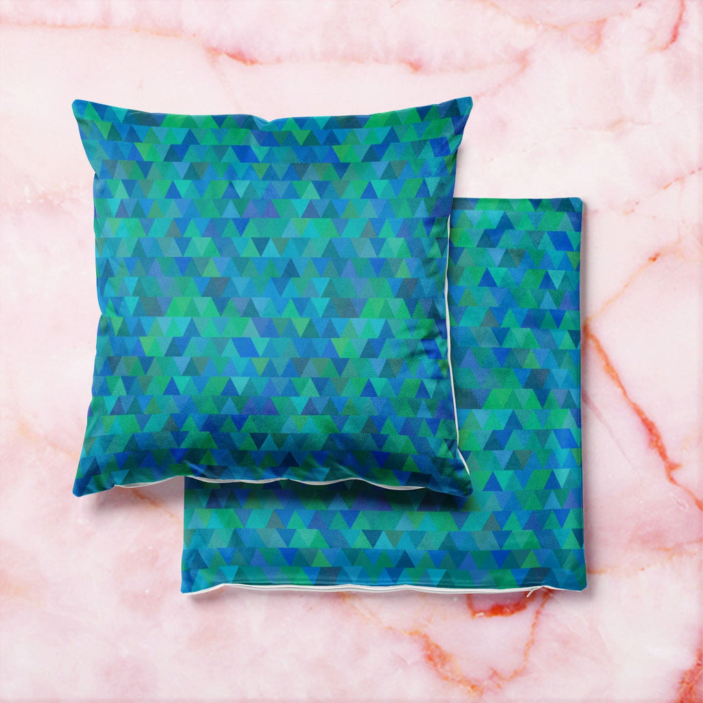 Creative Triangles D1 Cushion Cover Throw Pillow