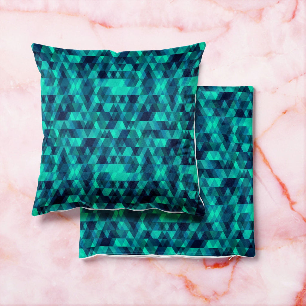 Creative Triangles D2 Cushion Cover Throw Pillow