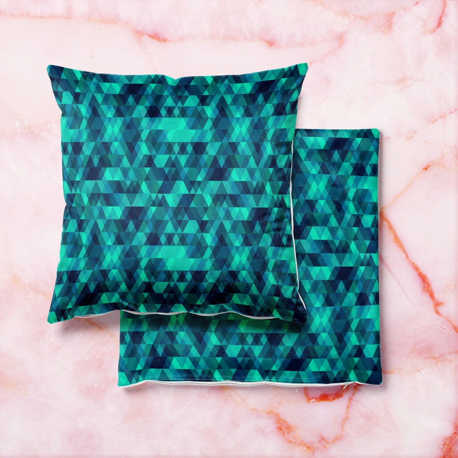 Creative Triangles D2 Cushion Cover Throw Pillow