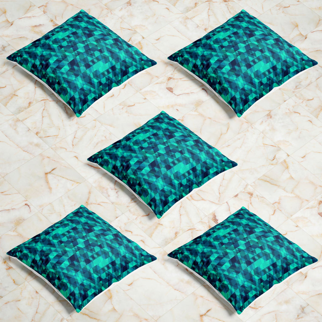 Creative Triangles D2 Cushion Cover Throw Pillow