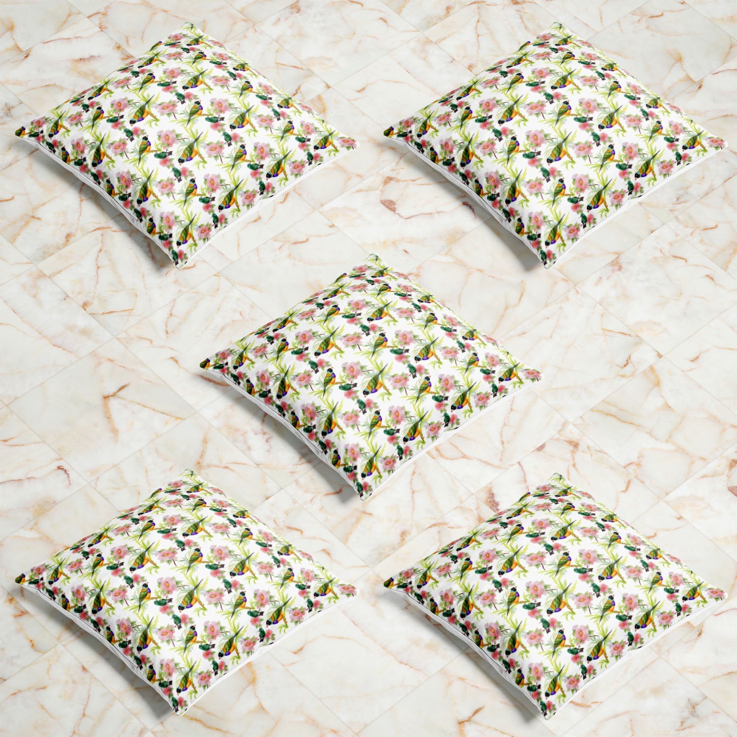 Tropical Beauty Cushion Cover Throw Pillow