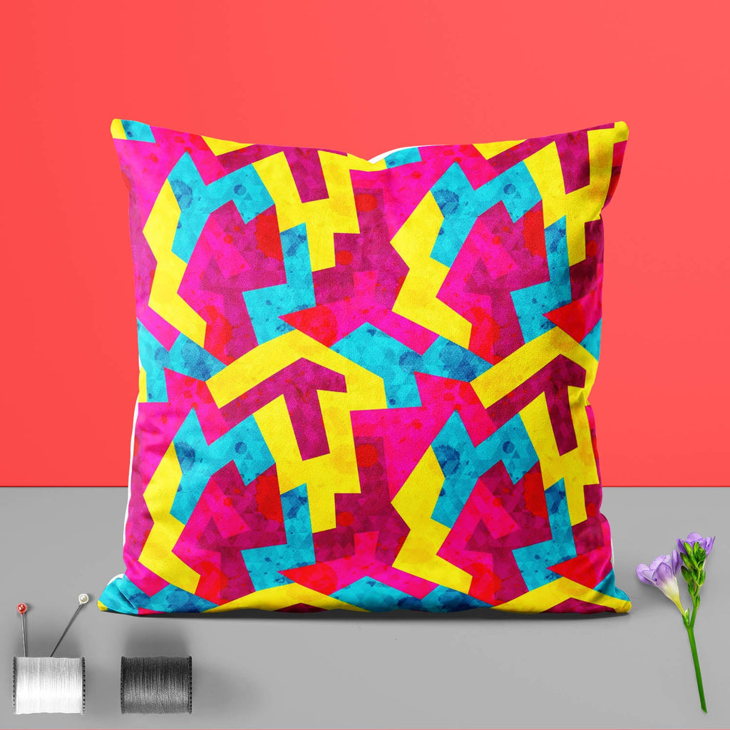 Geometric Style D1 Cushion Cover Throw Pillow