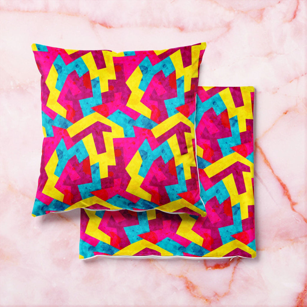 Geometric Style D1 Cushion Cover Throw Pillow