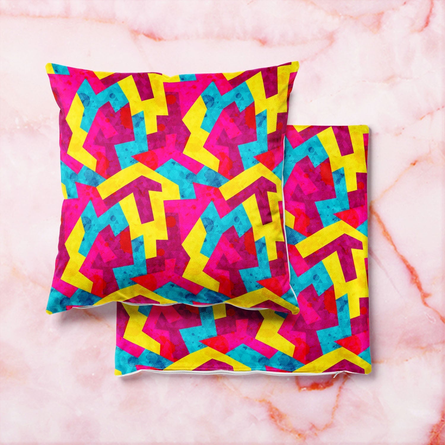 Geometric Style D1 Cushion Cover Throw Pillow