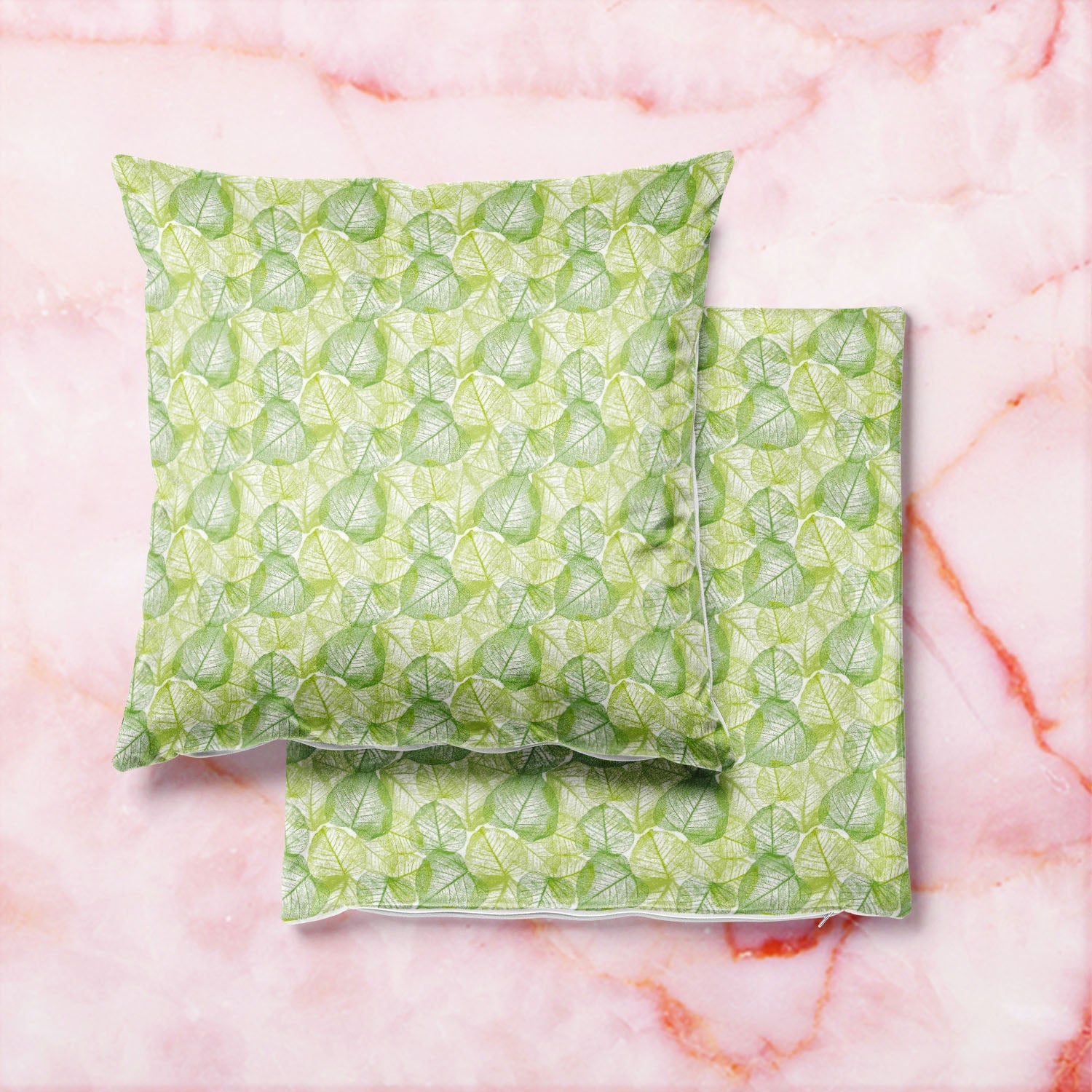 Floral & Leaves Cushion Cover Throw Pillow