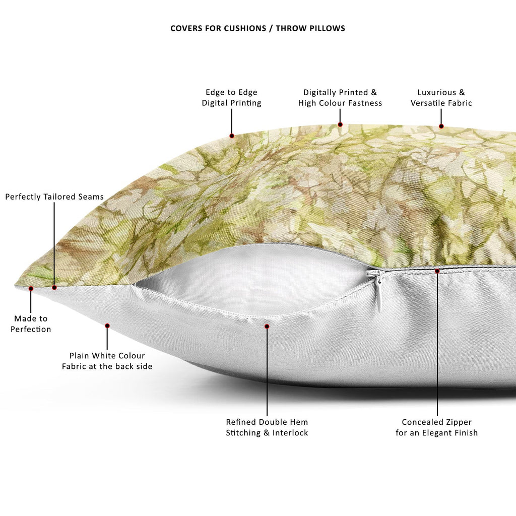 Bright Sand Cushion Cover Throw Pillow