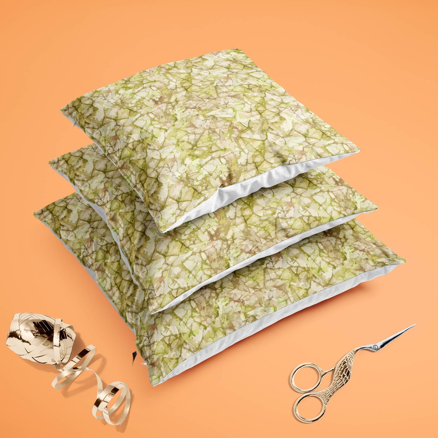 Bright Sand Cushion Cover Throw Pillow