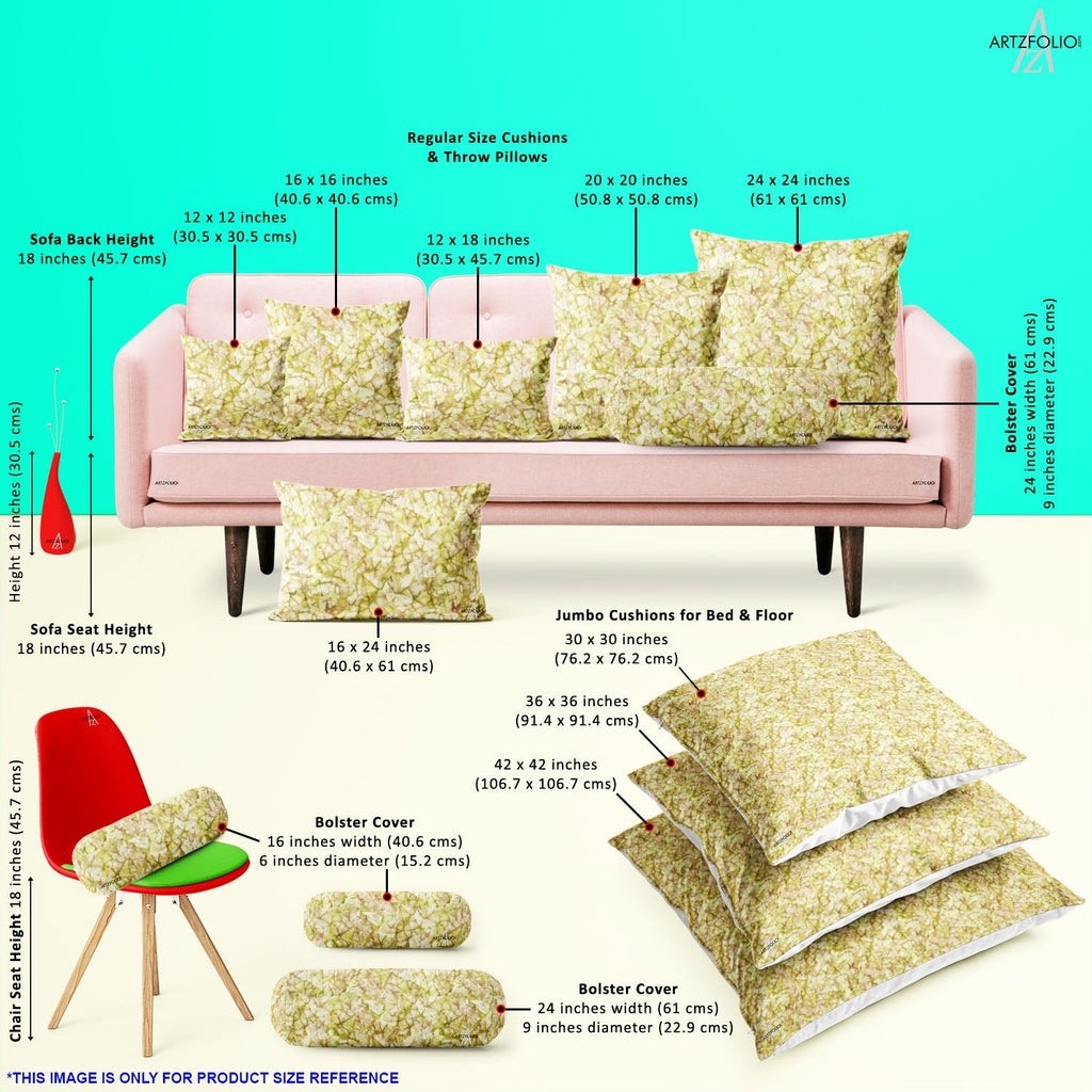 Bright Sand Cushion Cover Throw Pillow