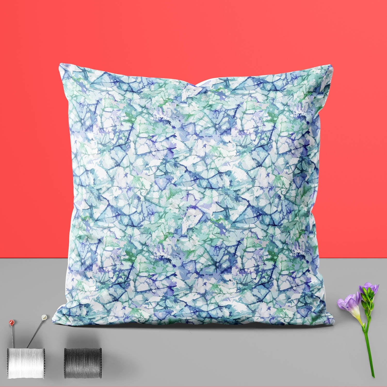 Bright Emerald Cushion Cover Throw Pillow